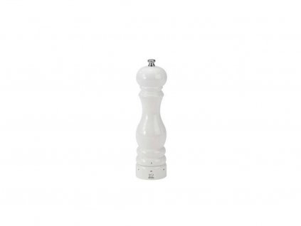 Dřevěný mlýnek Paris na sůl - 22 cm, bílý