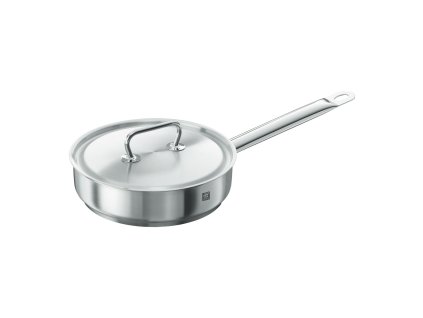 Pánev Twin Classic nerezová soté, s poklicí, 24 cm