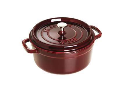 Staub Cocotte hrnec kulatý 26 cm/5,2 l grenadina, 1102687