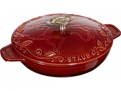 Kastrol Staub Cocotte Tomorrowland 24 cm, grenadina