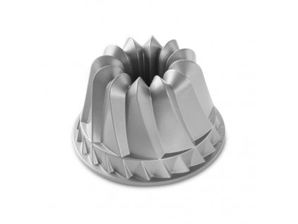 Nordic Ware forma na bábovku Kugelhopf, 10 cup stříbrná, 59937