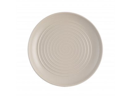 Spira taupe mělký talíř, 26,5 cm
