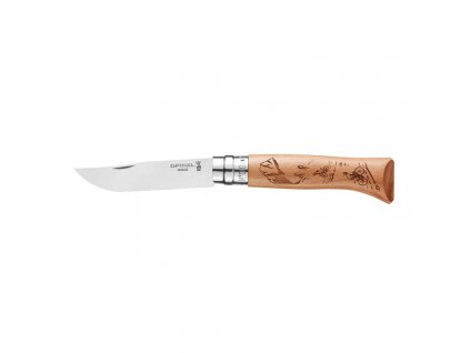 Opinel Engraved Biking N°08 zavírací nůž 8,5 cm, 002187