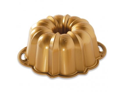 Bábovka Nordic Ware Anniversary velká 12cup zlatá