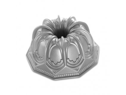 Nordic Ware forma na bábovku Cathedarl, stříbrná