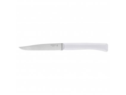 Opinel Bon Appetit + steakový nůž s polymerovou rukojetí 11 cm, šedobílý, 001900