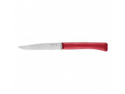 Opinel Bon Appetit + steakový nůž s polymerovou rukojetí 11 cm, červená, 001902