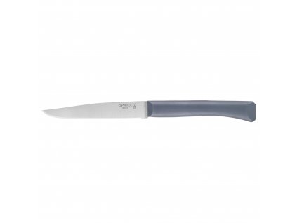 Opinel Bon Appetit + steakový nůž s polymerovou rukojetí 11 cm, šedá, 001903