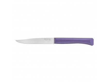 Opinel Bon Appetit + steakový nůž s polymerovou rukojetí 11 cm, fialová, 002191