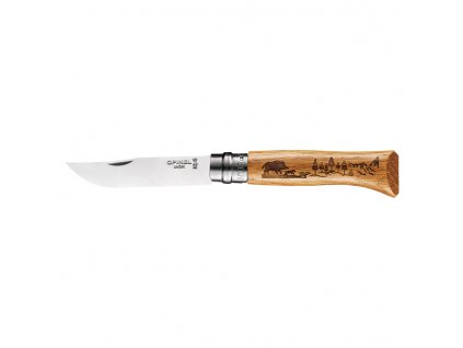 Opinel Animalia Wild Boar N°08 zavírací nůž 8,5 cm, 002331