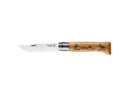 Opinel Animalia Chamois N°08 zavírací nůž 8,5 cm, 002336