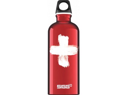 Sigg Swiss Culture láhev na pití 600 ml, swiss red, 8689.70