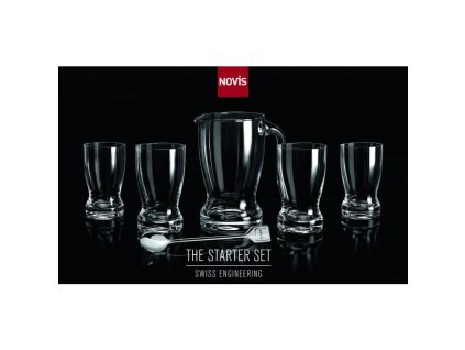 Novis starter set, džbánek se 4 sklenicemi