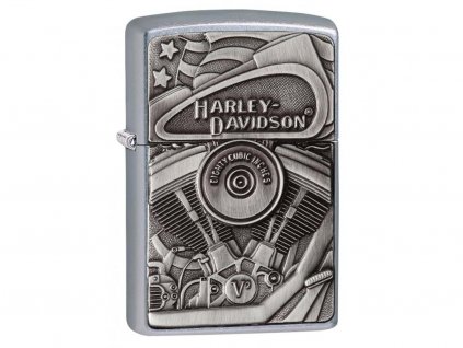 Zapalovač Zippo 25030 Harley-Davidson Motor Flag