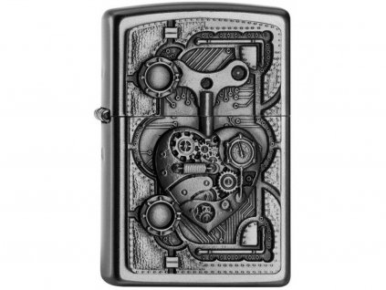Zapalovač Zippo 20407 Steampunk Heart
