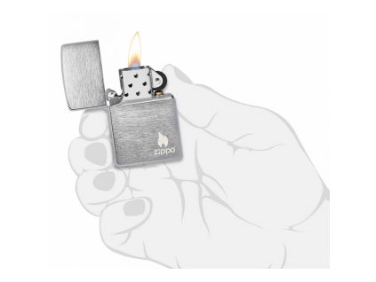Zapalovač Zippo 21633 Logo & Flame