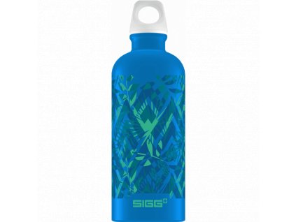 Lahev SIGG Lucid Florid Electric Blue, matná, 0,6 l