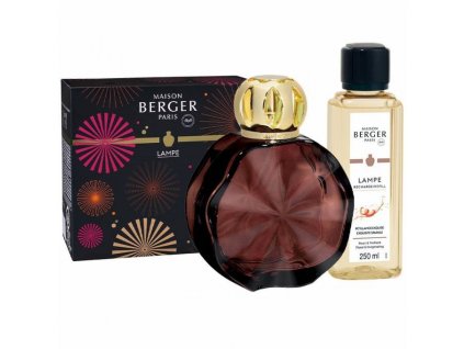 BERGER Cercle lampa švestková + Intenzivní třpyt 250ml