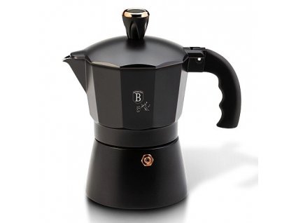 Konvice na espresso 3 šálky Black Rose Collection