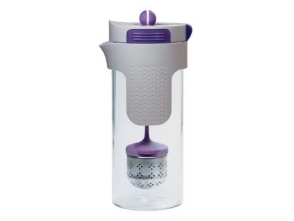Konvička na čaj a kávu nerez 750 ml fialová STONELINE WX-14166