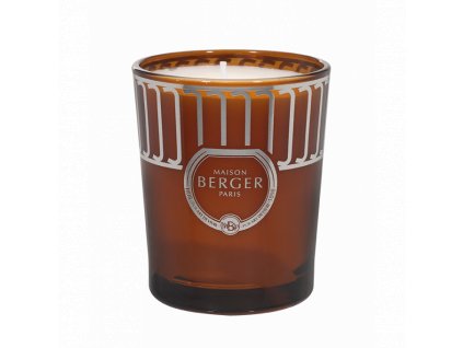 BERGER Land svíčka Ambrový prach 180g terakota (C12021)