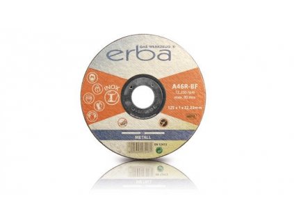 Kotouč řezný INOX - 5 ks - 125x1,0x22,2
mm ERBA ER-07206
