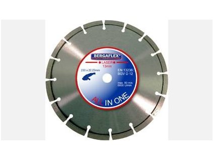 Kotouč diamantový BERGAFLEX ALL in 1 Laser 230x10x22,2 mm ERBA ER-4423041