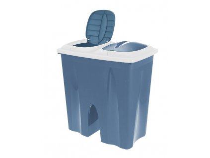 Odpadkový koš na tříděný odpad 2 x 25 l modrá EXCELLENT KO-Y54230710mo