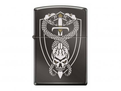 Zapalovač Zippo 26977 Serpent Shield Design