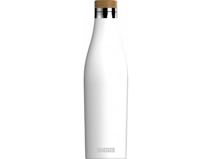 Sigg Meridian dvoustinná nerezová láhev na vodu 500 ml, white, 8999.10