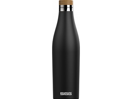 Sigg Meridian dvoustěnná nerezová láhev na vodu 500 ml, black, 8999.20