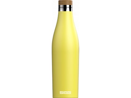 Sigg Meridian dvoustěnná nerezová láhev na vodu 500 ml, ultra lemon, 8999.50