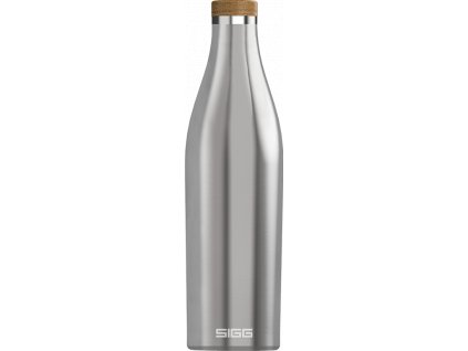 Sigg Meridian dvoustěnná nerezová láhev na vodu 700 ml, brushed, 8999.70