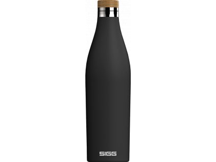 Sigg Meridian dvoustěnná nerezová láhev na vodu 700 ml, black, 8999.90