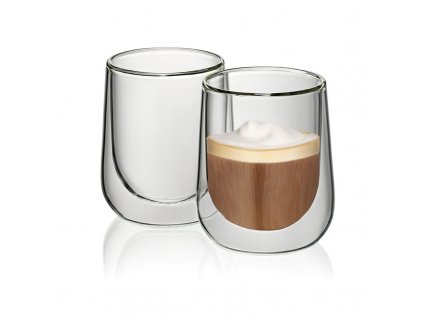 Sklenice na cappuccino FONTANA sada 2 ks 180 ml