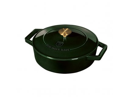 Pekáč s poklicí litinový 26 cm Emerald Collection, BH-6504