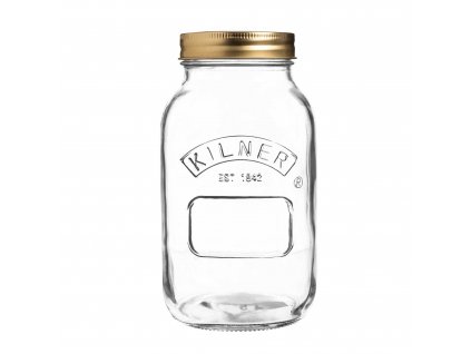 Kilner Preserve zavařovací sklenice s víčkem, 1 l, 0025.401