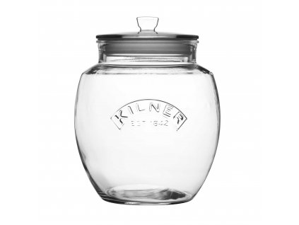 Kilner Push Top skleněná dóza na potraviny, 4 l, 0025.743