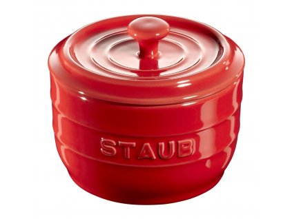 Staub keramická nádoba na sůl 0,25 l višňová, 40511-562