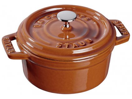 Staub Cocotte Mini hrnec kulatý 10 cm/0,25 l skořice, 11010806