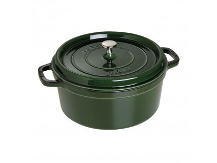Staub Cocotte hrnec kulatý 28 cm/6,7 l bazalková, 1102885