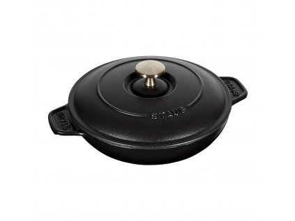 Staub pekáč s poklicí kulatý 20 cm/0,75 l černý, 1332025