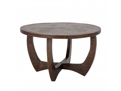 Konferenční stolek Jassy, hnědý, mango - 82051680