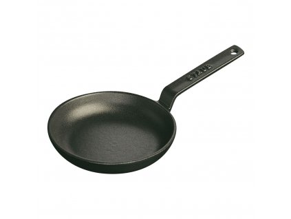 Staub litinová mini pánev kulatá 12 cm, černá, 1221223