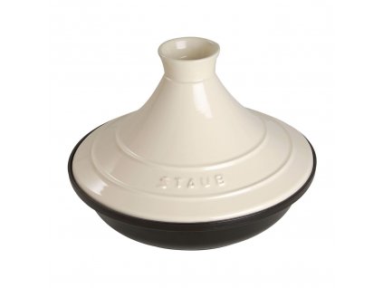 Staub Tajine 28 cm/2 l černá/krémová, 1302823