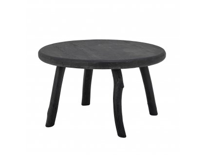Konferenční stolek Milos, černý, rekultivované dřevo - 82054073