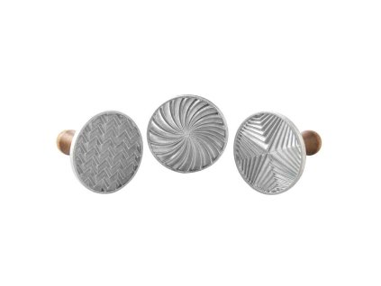 Nordic Ware sušenková razítka geometrické tvary, sada 3ks, 01245