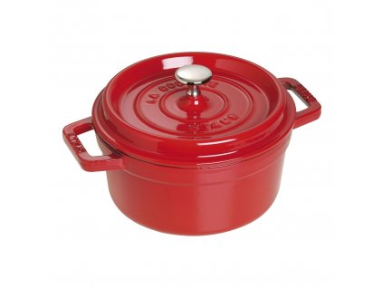 Staub Cocotte hrnec kulatý 22 cm/2,6 l višňová, 1102206