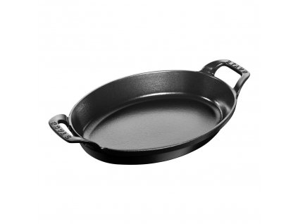 Staub litinový pekáč oválný 28 cm/1,6 l, černý, 40509-341