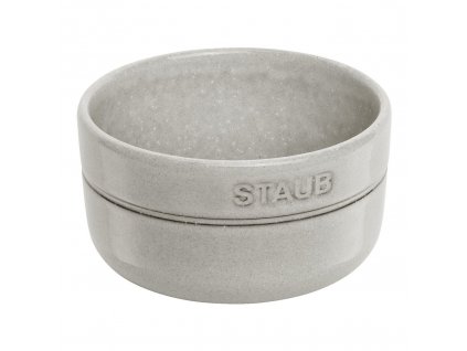 Staub keramická miska kulatá 10 cm/0,3 l, bílá lanýžová, 40508-031